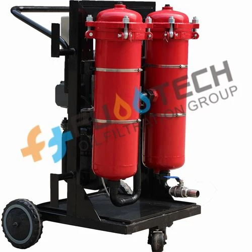 Portable oil filter cart- FUOOTECH