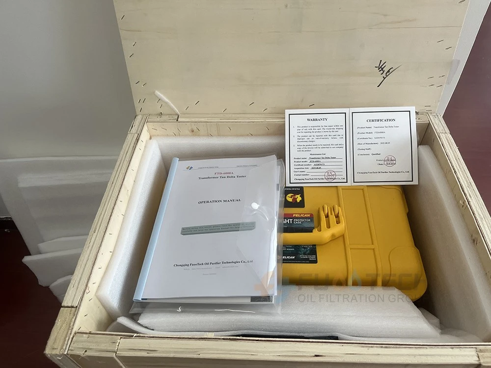 FUOOTECH FTD-6000A Transformer Capacitance And Tan Delta Tester 01 FUOOTECH FTD-6000A Transformer Capacitance And Tan Delta Tester 01